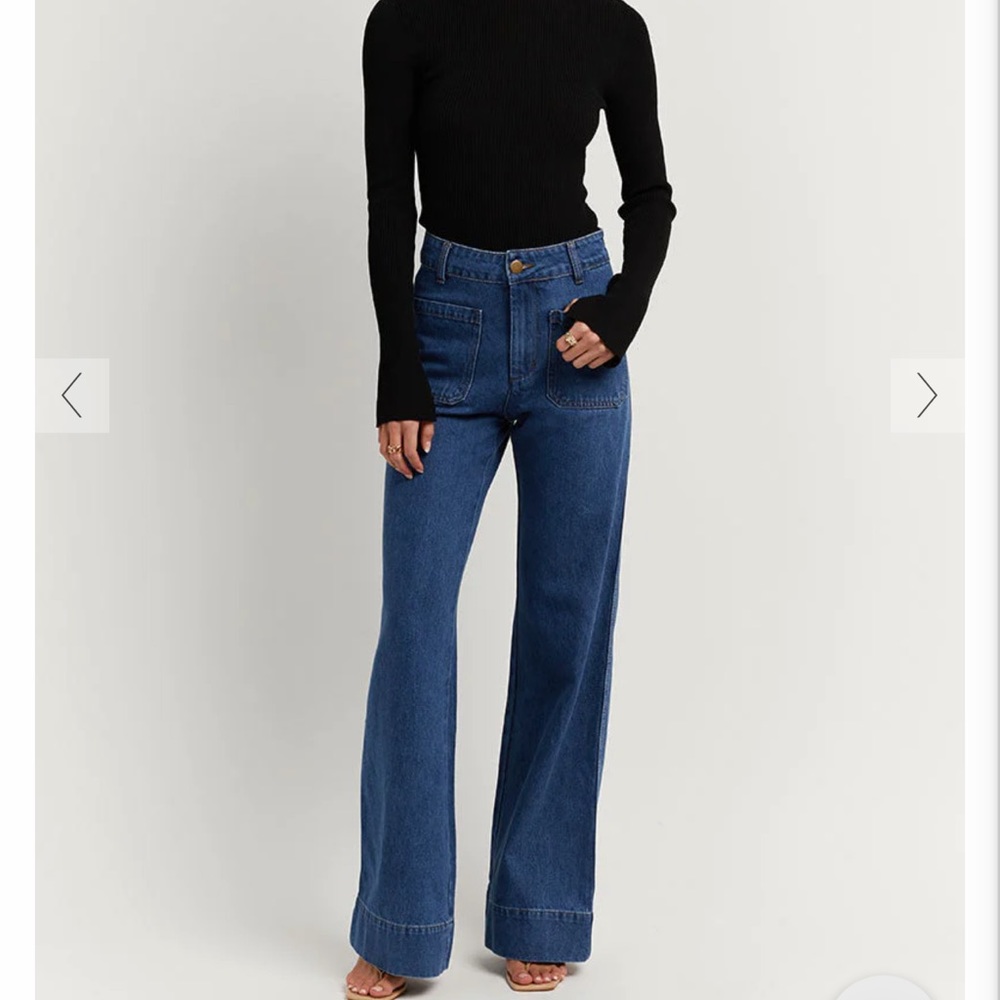 Dissh Wide Leg Jeans Brand New